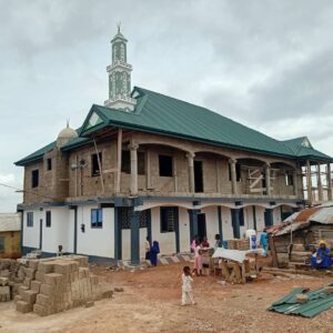 Almost completed masjid.